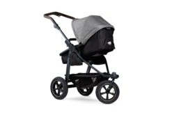 Tfk Mono 2 Kinderwagen Bundle Premium Grau Luftrad | CYBEX Cloud T I-Size + Base + Adapter -Günstiges CYBEX || Britax || VOX Geschäft rs1820 t m2 ka 415 12 lpr