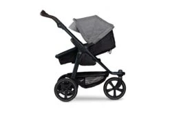 Tfk Mono 2 Kinderwagen Bundle Premium Grau Luftkammer CYBEX Cloud T I-Size + Base + Adapter -Günstiges CYBEX || Britax || VOX Geschäft rs1901 t m2 ke 415 2 lpr