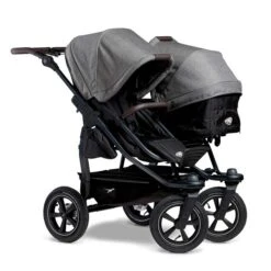 Tfk Duo 2 Kombi Kinderwagen Premium Grau Luftrad-Set -Günstiges CYBEX || Britax || VOX Geschäft rs2886 t d2 ka 415 15 lpr