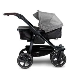 Tfk Duo 2 Kombi Kinderwagen Premium Grau Luftkammer Radset -Günstiges CYBEX || Britax || VOX Geschäft rs2932 t d2 ke 415 2 lpr