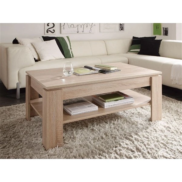 Trendteam Universal Couchtisch Eiche Sägerau Hell 1 Trendteam Universal Couchtisch Eiche Sägerau Hell