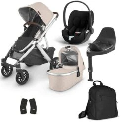 UPPAbaby Vista V2 Bundle Declan Oat Melange & Cybex Cloud T, Base T, Wickelrucksack 9 UPPAbaby Vista V2 Bundle Declan Oat Melange & Cybex Cloud T, Base T, Wickelrucksack -Günstiges CYBEX || Britax || VOX Geschäft vista v2 bundle declan oat neu