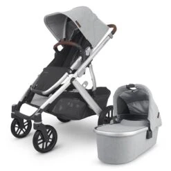 UPPAbaby Vista V2 Kinderwagen Stella Grey Brushed | Mit Babywanne