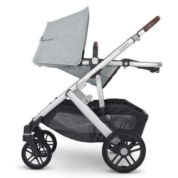 UPPAbaby Vista V2 Kinderwagen Greyson Charcoal Melange | Mit Babywanne 5 UPPAbaby Vista V2 Kinderwagen Greyson Charcoal Melange | Mit Babywanne – Bild 5
