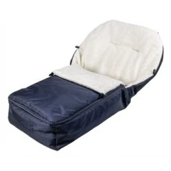 HESBA Winterfußsack Duo 260 Baumwollpelz Im Uni-Außenstoff