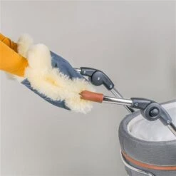 HESBA Handmuff Premiumfell Natur Im Außenstoff, Nicht In Leder