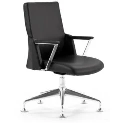 Rovo XZ 7210 A Drehsessel Semianilin-Leder