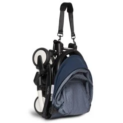BABYZEN™ YOYO² 6+ Buggy Air France Blue Gestell White -Günstiges CYBEX || Britax || VOX Geschäft yoyo 2 6 folded 3 4 white frame air france web