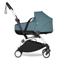 BABYZEN™ YOYO Babywanne Aqua -Günstiges CYBEX || Britax || VOX Geschäft yoyo 2 bassinet profile white frame aqua web